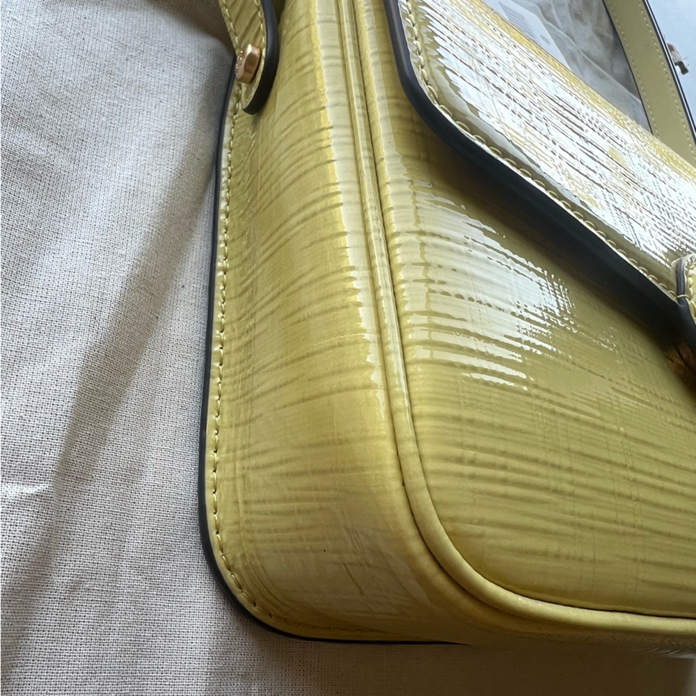 Tory burch robinson shoulder bag in pale butter - Picture 4 of 9